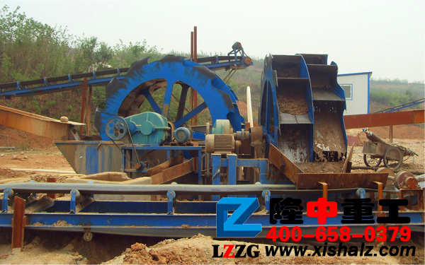 西部地區(qū)洗石機(jī)生產(chǎn)線