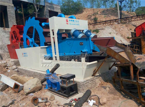 禹州洗砂回收一體機(jī)現(xiàn)場