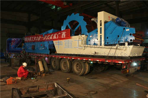 高效多功能洗砂機發(fā)貨