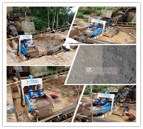 洗砂回收一體機現場